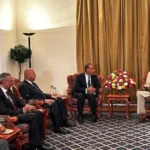 لقاء وزيري الخارجية والنقل مع الرئيس الإريتري