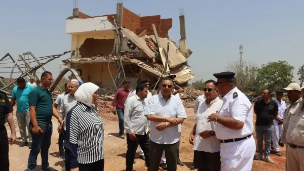 حملة كبرى لإزالة مخالفات البناء في قليوب