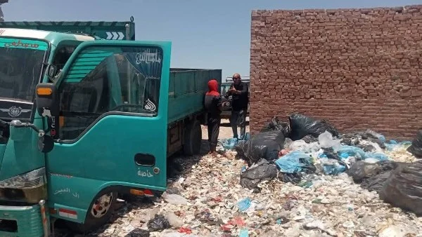 ضبط سيارة مخالفة للقوانين البيئية في الغردقة