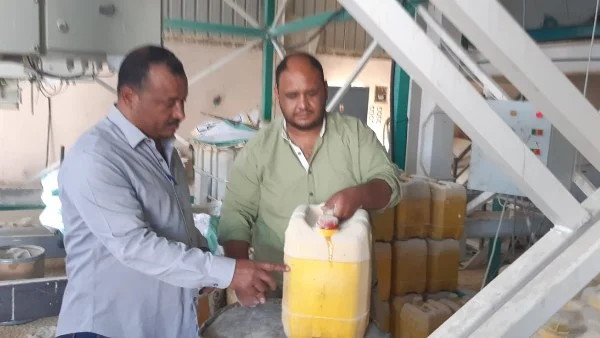 ضبط نصف طن زيت منتهي الصلاحية في الأقصر