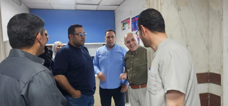 وكيل صحة الشرقية يتفقد مستشفى أبو حماد المركزي