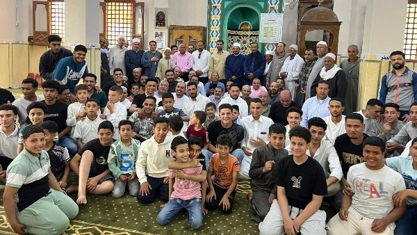 افتتاح المسجد الكبير بقرية منشية قبريط في كفر الشيخ