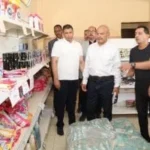 تفقد محافظ السويس لفرع دلتا ماركت في العبور