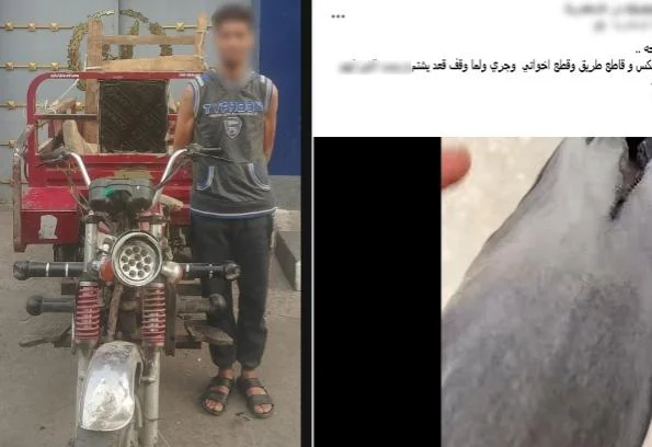 ضبط قائد "تروسيكل" في الإسكندرية بعد حادث سير