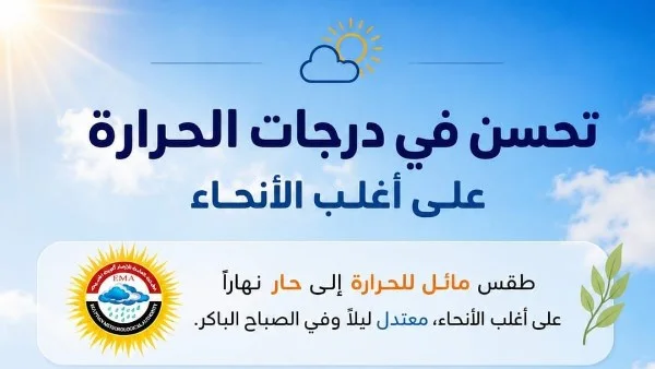 طقس عيد الأضحى: أجواء مثالية للخروج والتنزه