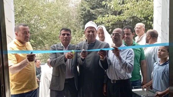 افتتاح مسجد عبد الحميد مهران في بني عدي
