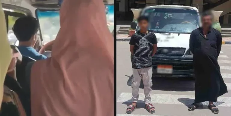 طفل يقود ميكروباص في العاشر ويعرض حياة المواطنين للخطر