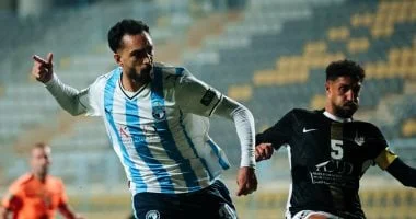 مصطفى زيكو يسجل هدف بيراميدز الثاني ضد إنبي