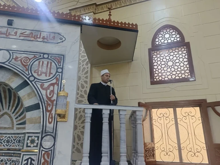 افتتاح مسجد عزبة أمين الخولي في الغربية