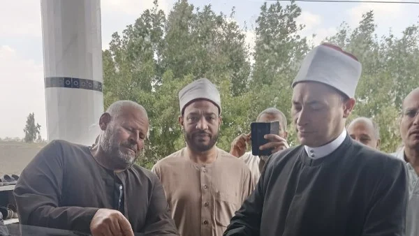 افتتاح مسجد عزبة أمين الخولي في الغربية