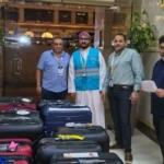 ضمان وصول حقائب الحجاج وتسليم بطاقات نسك