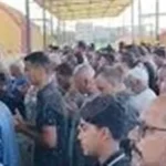 تشييع جثمان طالب غرق في حمام سباحة بالمنوفية