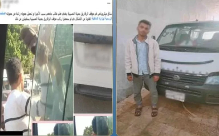 اعتداء سائق على طالب داخل ميكروباص في الشرقية