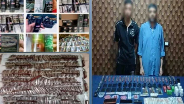 القبض على شخص يبيع الأسلحة البيضاء عبر الإنترنت