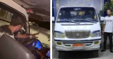 ضبط سائق ميكروباص يتعاطى المخدرات في الفيوم