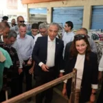 افتتاح سوق بولاق الدكرور الحضاري لبيع الملابس الجاهزة