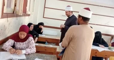 تفقد لجان امتحانات الثانوية الأزهرية بالإسكندرية
