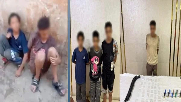 الداخلية تكشف تفاصيل فيديو لطفلين يتعاطون المخدرات