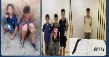 الداخلية تكشف تفاصيل تعاطي طفلين مخدرات بالمنيا