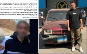 سائق يدهم شاباً ويفر هارباً في الشرقية