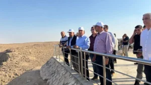 زيارة ميدانية لوزيري النقل والكهرباء إلى سيناء والسويس