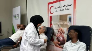 الهلال الأحمر المصري يواصل حملات التبرع بالدم