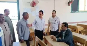 متابعة جاهزية لجان الثانوية العامة في بلاط