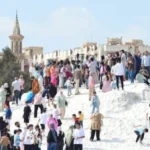 احتفالات مميزة في شواطئ بورسعيد وبورفؤاد