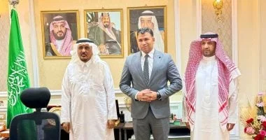 زيارة نائب محافظ السويس للقنصلية السعودية