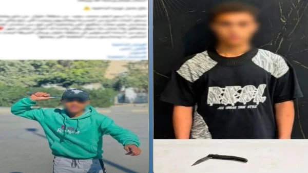 القبض على بلطجي يزعج الطالبات في 15 مايو