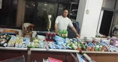 ضبط كميات كبيرة من السلع المنتهية بالإسماعيلية