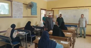 تفقد رئيس منطقة جنوب سيناء الأزهرية لجان الثانوية