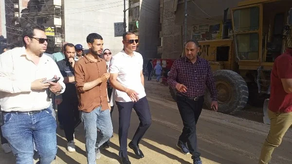 حلول عاجلة لمشكلات شارع الجلاء في المحلة الكبرى