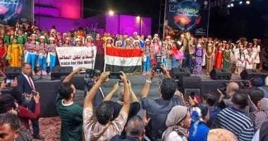 مشاركة مكتبة مصر العامة بالإسماعيلية في مهرجان الطبول