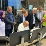 وزير الكهرباء يتفقد سير العمل في المركز القومي للتحكم بالطاقة