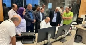 وزير الكهرباء يتابع سير العمل بالمركز القومي للتحكم