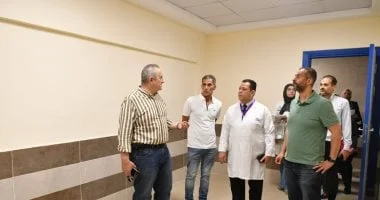 جولة تفقدية لرئيس هيئة المستشفيات في بنها التعليمي