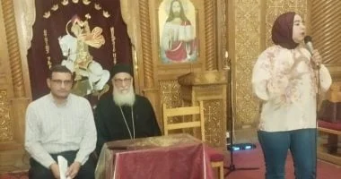 مواجهة الشائعات مسؤولية وطنية بكنيسة مارى جرجس