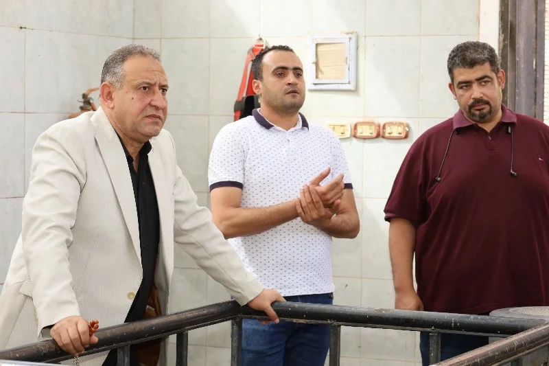 جولة تفقدية لرئيس «مياه الغربية» في زفتى