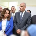 زيارة وزيرة التنمية المحلية ومحافظ كفر الشيخ لرئيسة قرية أبوسكين