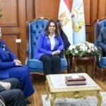 وزيرة البيئة ورئيسة القومي للمرأة تبحثان التنمية بكفر الشيخ