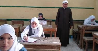 متابعة سير امتحانات الثانوية الأزهرية في القليوبية