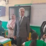وكيل تعليم الإسماعيلية يتابع امتحان الهندسة الإعدادي
