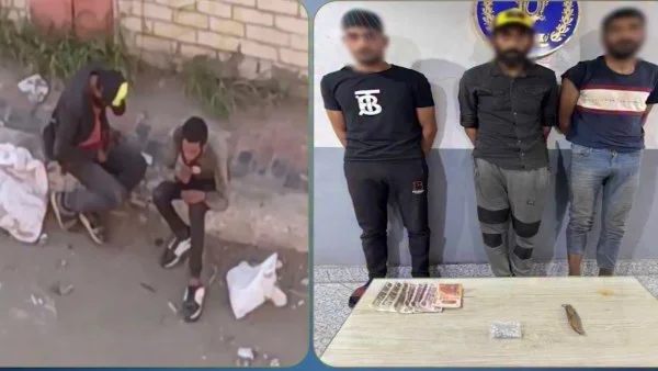 القبض على شخصين بتهمة تعاطي المخدرات في بورسعيد