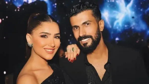 مي عمر تشارك لحظات عفوية مع زوجها محمد سامي