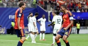 إسبانيا تتقدم على السعودية 3-0 في الشوط الأول بكأس العالم