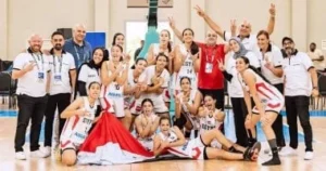 استعدادات منتخب السلة للناشئات في إسبانيا