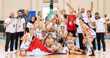 استعدادات منتخب السلة للناشئات في إسبانيا