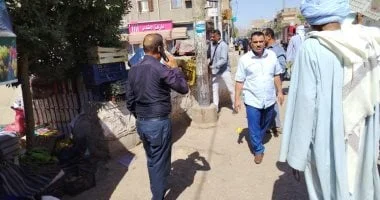 جهود مكثفة لضبط الإشغالات في قفط بقنا