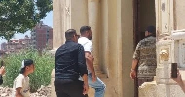 تشييع جنازة خال حسنى عبد ربه بالمحلة الكبرى